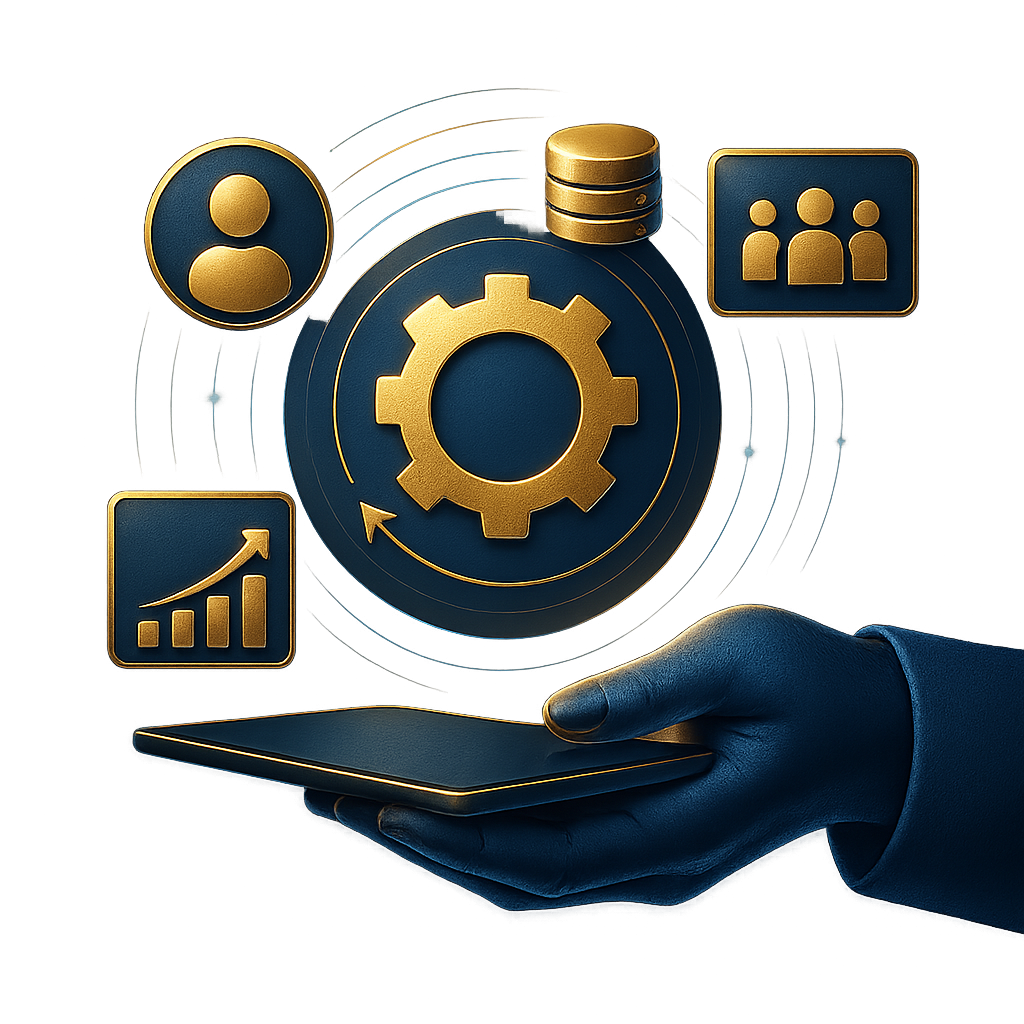 Gestione clienti digitale con CRM avanzato, automazione dei processi e analisi dati – Integroso